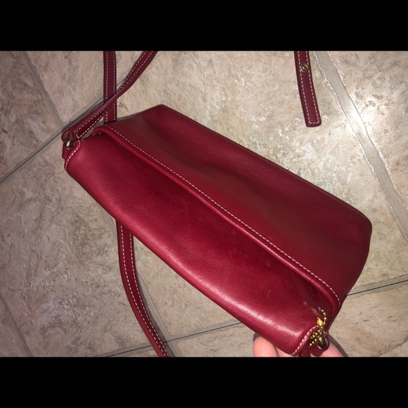 Red Coach Crossbody Bag - Picture 2 of 4